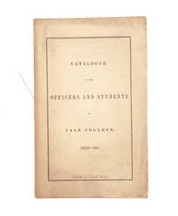 Catalogue of the Officers and Students in Yale College, 1855-56