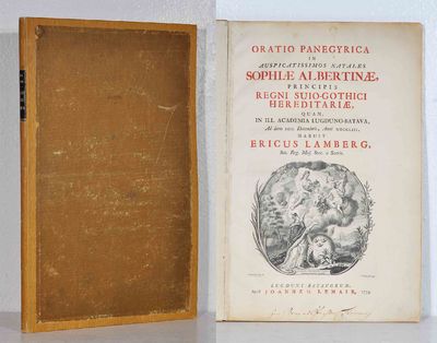 Oratio panegyrica in auspicatissimos natales…