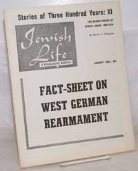 image of Jewish life, a progressive monthly, Jan, 1955, vol. 9, no. 2 (99)