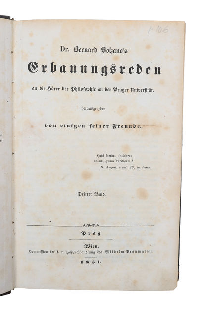 Erbauungsreden an die akademische Jugend. 4 vols. (photo 4)