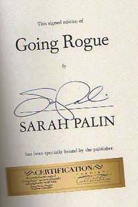 Going Rogue by Palin PALIN [signed] - 2009