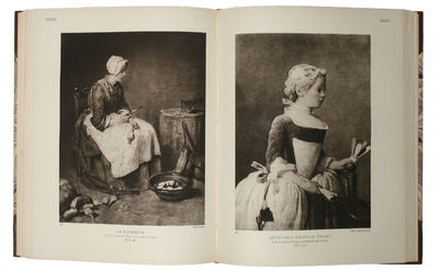 Chardin. Biographie et Catalogue Critiques L'Oeuvre Complet de L'Artiste reproduit en deux Cent Trente-Huit Héliogravures. (photo 4)