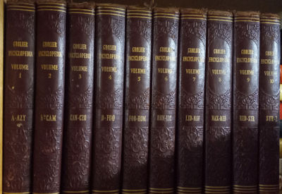 Grolier Encyclopedia - Ten Volume Set by Grolier Society