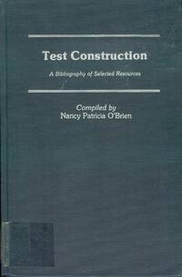 image of Test Construction: A Bibliography of Selected Resources