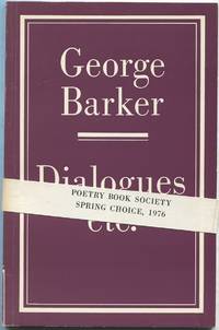cover of Dialogues etc.