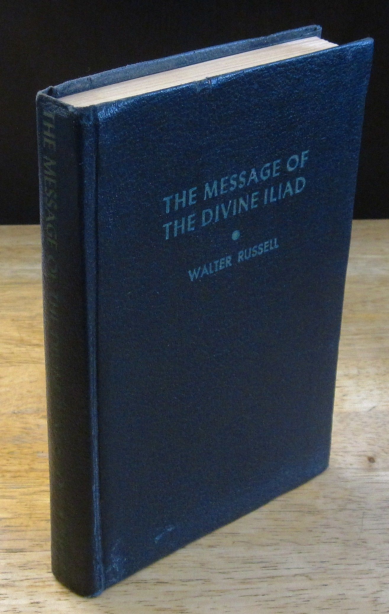 The Message of the Divine Iliad [Limited Autographed Edition