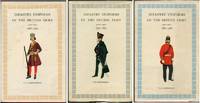 Infantry Uniforms of the British Army: 3 volumes, 1660-1790, 1790-1850, and 1850-1960 (First, Second, and Third Series)