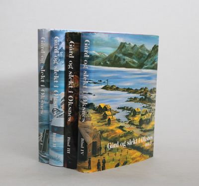 Gård og slekt i Øksnes. 4 bind. Øksnes…