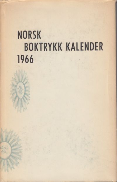 Norsk boktrykk kalender.