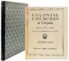 [SIGNED] [VIRGINANA] COLONIAL CHURCHES IN VIRGINIA