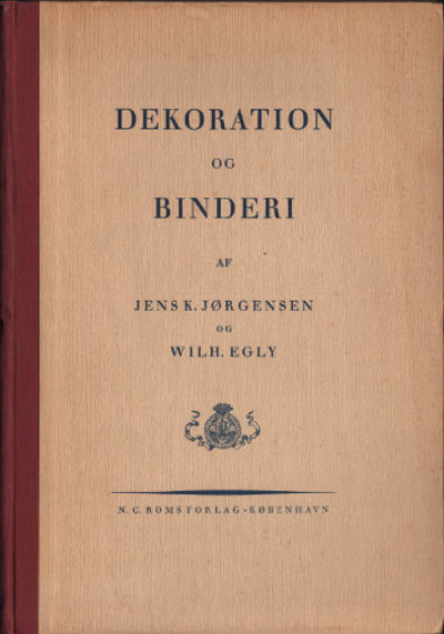 DEKORATION OG BINDERI.