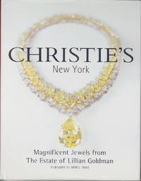 Magnificent Jewels From the Estate of Lillian Goldman, Christie's Sale  on 15 April, 2003