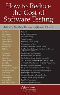 How to Reduce the Cost of Software Testing