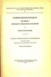 Sammanhangsanalys. Studier i språkets struktur…