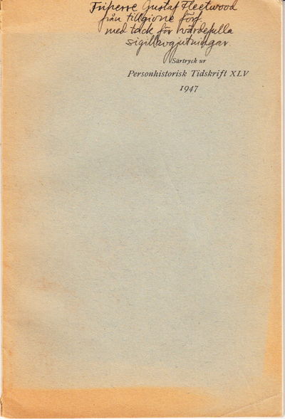Medeltidsätten Slaweka. [=Rubrik]. Särtryck ur…