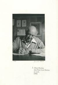 Type-Faces: A Photographic Study of Ward Ritchie [*SIGNED* limited  edition; incomplete copy (see notes)]