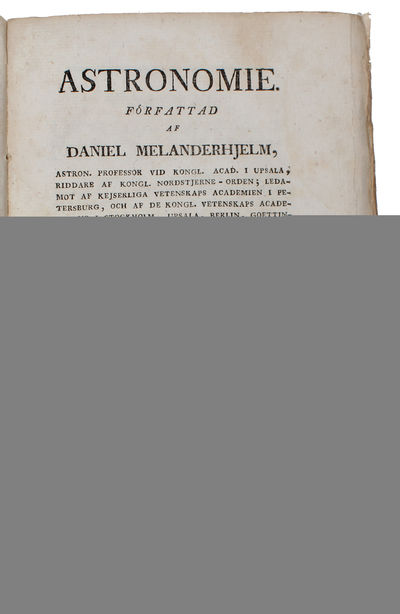 Astronomie. 2 parts. - [FIRST SWEDISH TRANSLATION] (photo 2)