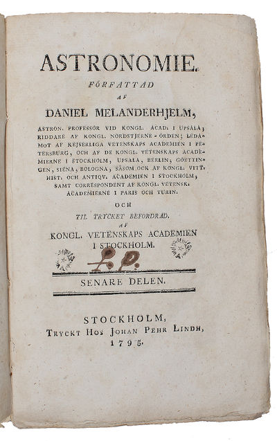 Astronomie. 2 parts. - [FIRST SWEDISH TRANSLATION] (photo 4)