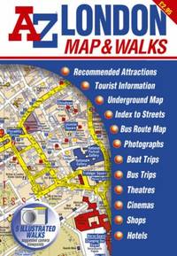 LONDON A-Z MAP AND WALKS [New 12th edition] (Street Maps & Atlases S.)