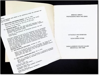 Bernice Abbott: Photographs From Two...; (photo 1)
