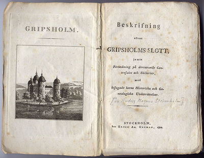 Beskrifning öfver Gripsholms slott, jemte…