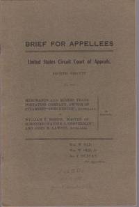 Brief for Appellees United States Circuit Court of Appeals, Fourth Circuit  No. 858 Merchants &...