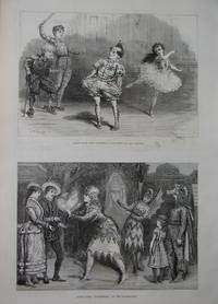 image of Theatre. Two Scenes. Children's Pantomime at the Adelphi, and Hyldemoer at the Polytechnic.
