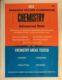 Chemistry Advanced Test for the G. R. E.