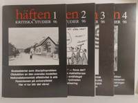 Häften för kritiska studier 1996 nr. 1-4.