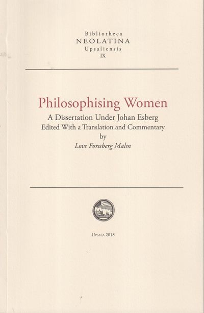 Philosophising women. A dissertation under Johan…