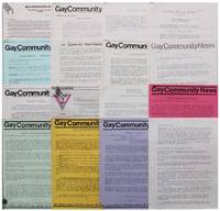 [Collection of Memos and Internal Newsletters of the Gay Community News]