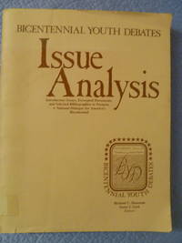 cover of Bicentennial Youth Debates: Issue Analysis