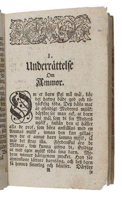Underrättelser om barn=sjukdomar och deras bote-medel: Tilförene styckewis utgifne uti de sma Allmanachorna, nu samlade, tilökte och förbättrade. - [THE FIRST TEXTBOOK ON PEDIATRICS] (photo 3)