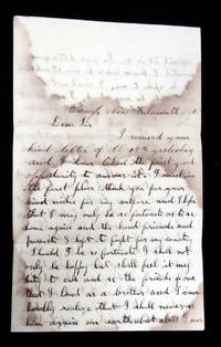 Civil War Letter From George E. Haines Regarding the Death of his Friend on the Battlefield