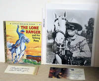 cover of The Lone Ranger and the Talking Pony, (plus signed photo w/ COA and signed card)