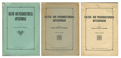 Kultur- och personhistoriska anteckningar.…