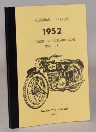 Motorrad-Katalog 1952 - Deutsche u. ausländische…