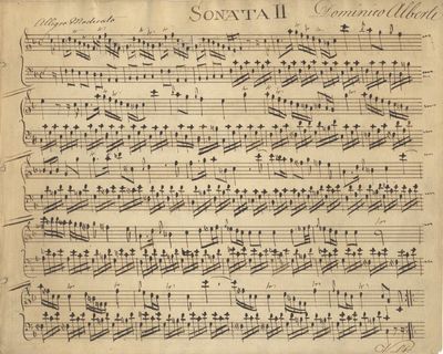 Sonata II. [Keyboard sonatas]. [Copyist manuscript]