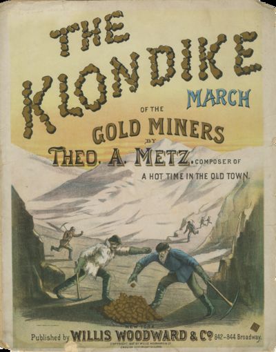 The Klondike March of the Gold Miners