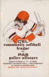 CSL Community Softball League vs. PAS Police Allstars