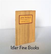 John Steinbeck: Personal and Bibliographical Notes