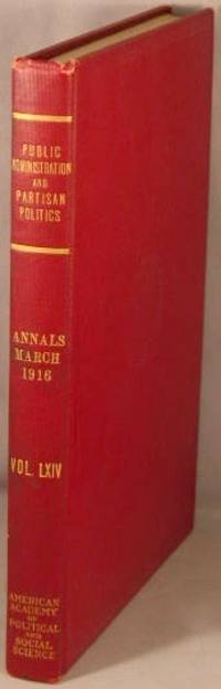 cover of Public Administration and Partisan Politics.