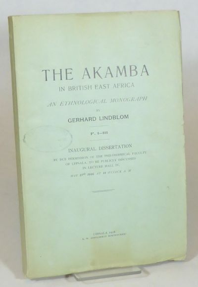 The Akamba in British East Africa. An…