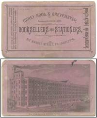 [Account book]: Purchasing Memorandum. Carey Bros. & Grevemeyer, Successors to Hollowbush & Carey, Booksellers and Stationers