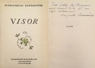 Visor. [Utg. av] Fahlcrantz & Gumælius.