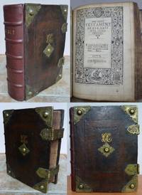 THE HOLY BYBLE ( BIBLE ) CONTEYNING THE OLDE AND NEWE TESTAMENT.  Whereunto is joyned the whole service, used in the Church of England.  1577. Set foorth by aucthoritie. by HOLY BIBLE, BISHOPS' VERSION.: - 1577