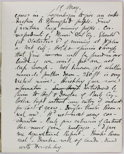[Manuscript Diary Kept by Scottish...; (photo 1)