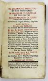 El Sacerdote Instruido en los Ministerios de Predicar y Confesar en Dos Cartas de S. Francisco de Sales Obispo de Ginebra..