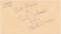 image of Inscription and Signature