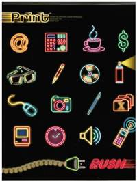 image of PRINT MAGAZINE 1997: LONDON SUBWAY POSTERS, CHRIS WARE, NICK PARK
